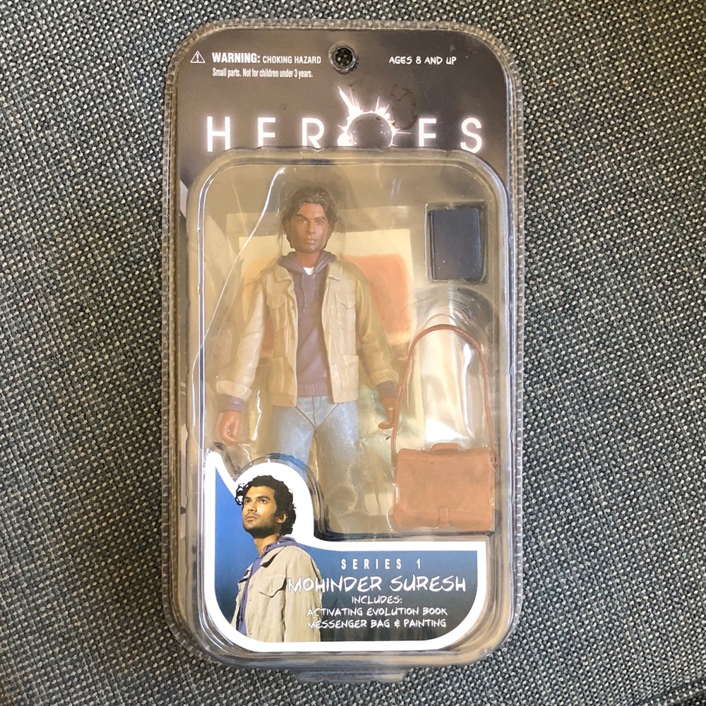 Heroes Series 1 Mohinder Suresh Action Figure - Tan Jacket
